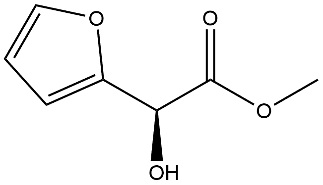 methyl (2S)-2-(furan-2-yl)-2-hydroxyacetate Structure