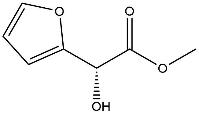 methyl (2R)-2-(furan-2-yl)-2-hydroxyacetate Structure