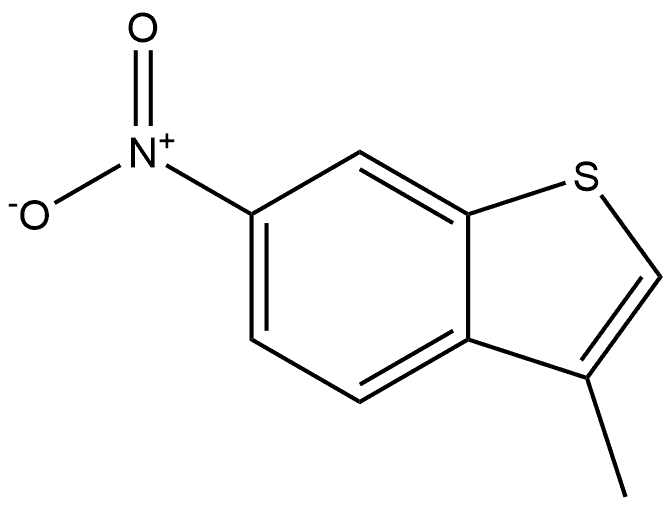 3-Methyl-6-nitrobenzo[b]thiophene Structure