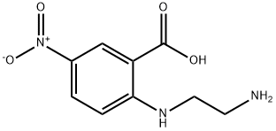 Benzoic acid, 2-[(2-aminoethyl)amino]-5-nitro- Structure