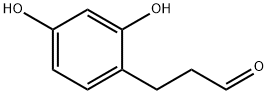 Benzenepropanal, 2,4-dihydroxy- Structure