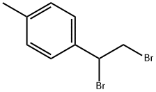 Benzene, 1-(1,2-dibromoethyl)-4-methyl- 구조식 이미지