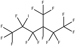 Hexane, 1,1,1,2,2,3,4,4,5,6,6,6-dodecafluoro-5-iodo-3-(trifluoromethyl)- Structure