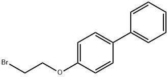 1,1'-Biphenyl, 4-(2-bromoethoxy)- Structure