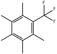 Benzene, 1,2,3,4,5-pentamethyl-6-(trifluoromethyl)- Structure