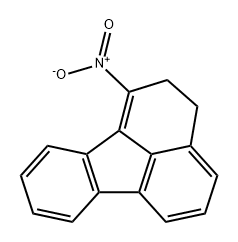 Fluoranthene, 2,3-dihydro-1-nitro- Structure