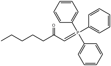 2-Heptanone, 1-(triphenylphosphoranylidene)- Structure