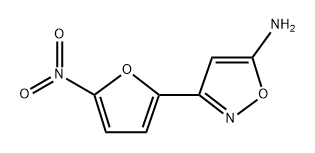 3-(5-Nitrofuran-2-yl)isoxazol-5-amine Structure