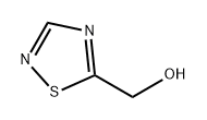 1,2,4-Thiadiazole-5-methanol 구조식 이미지