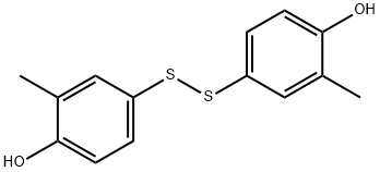 4,4'-Disulfanediylbis(2-methylphenol) 구조식 이미지