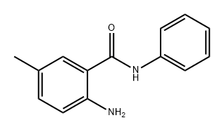 Benzamide, 2-amino-5-methyl-N-phenyl- Structure