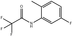 2,2,2-Trifluoro-N-(5-fluoro-2-methylphenyl)acetamide Structure