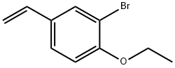 2-Bromo-1-ethoxy-4-vinylbenzene Structure
