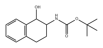 Carbamic acid, (1,2,3,4-tetrahydro-1-hydroxy-2-naphthalenyl)-, 1,1-dimethylethyl ester (9CI) Structure