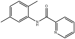 2-Pyridinecarboxamide, N-(2,5-dimethylphenyl)- Structure