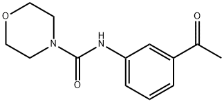 N-(3-acetylphenyl)morpholine-4-carboxamide Structure