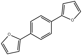 1,4-di(furan-2-yl)benzene 구조식 이미지