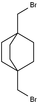 Bicyclo[2.2.2]octane, 1,4-bis(bromomethyl)- Structure