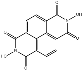 Benzo[lmn][3,8]phenanthroline-1,3,6,8(2H,7H)-tetrone, 2,7-dihydroxy- Structure