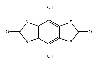 Benzo[1,2-d:4,5-d']bis[1,3]dithiole-2,6-dione, 4,8-dihydroxy- (9CI) Structure