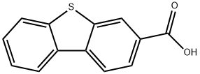 3-Dibenzothiophenecarboxylic acid Structure