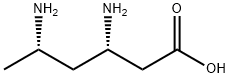 (3S,5S)-3,5-Diaminocaproate Structure