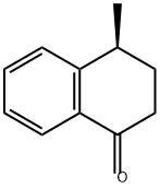 1(2H)-Naphthalenone, 3,4-dihydro-4-methyl-, (4S)- Structure