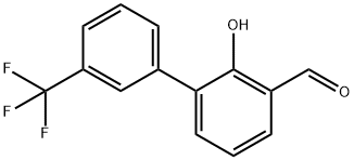 2-Formyl-6-(3-trifluoromethylphenyl)phenol Structure