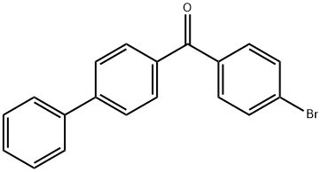 Methanone, [1,1'-biphenyl]-4-yl(4-bromophenyl)- Structure