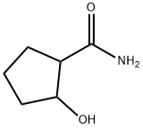 Cyclopentanecarboxamide, 2-hydroxy- 구조식 이미지