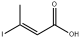 2-Butenoic acid, 3-iodo-, (2E)- Structure