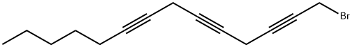 2,5,8-Tetradecatriyne, 1-bromo- Structure