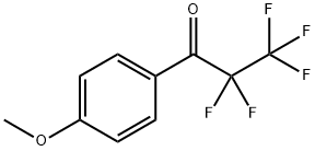 1-Propanone, 2,2,3,3,3-pentafluoro-1-(4-methoxyphenyl)- Structure