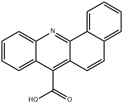 Benz[c]acridine-7-carboxylic acid Structure