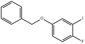 4-(Benzyloxy)-1-fluoro-2-iodobenzene Structure