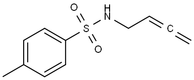 Benzenesulfonamide, N-2,3-butadien-1-yl-4-methyl- Structure