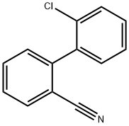 [1,1'-Biphenyl]-2-carbonitrile, 2'-chloro- Structure