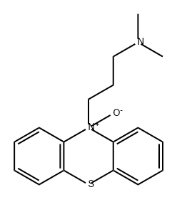 10H-Phenothiazine-10-propanamine, N,N-dimethyl-, N-oxide Structure