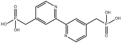 ([2,2′-bipyridine]-4,4′-diylbis(methylene))diphosphonic acid Structure