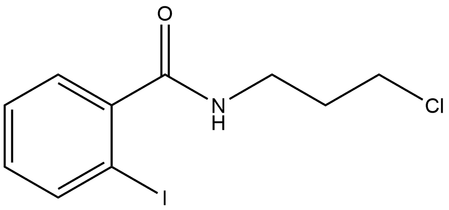 N-(3-Chloropropyl)-2-iodobenzamide Structure