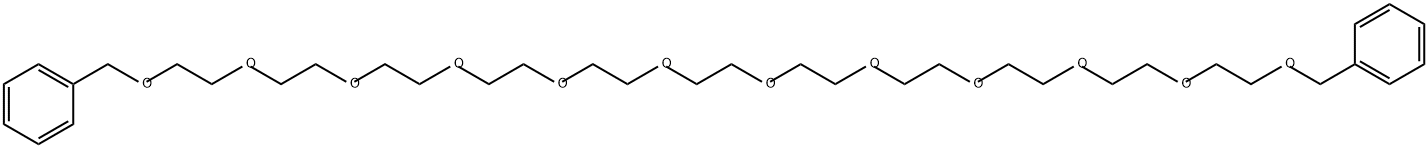 2,5,8,11,14,17,20,23,26,29,32,35-Dodecaoxahexatriacontane, 1,36-diphenyl- Structure