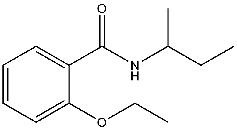 2-Ethoxy-N-(1-methylpropyl)benzamide Structure