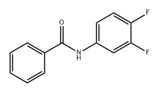 Benzamide, N-(3,4-difluorophenyl)- Structure