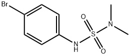 Sulfamide, N'-(4-bromophenyl)-N,N-dimethyl- Structure