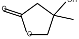 2(3H)-Furanone, dihydro-4-hydroxy-4-methyl- Structure