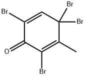 2,5-Cyclohexadien-1-one, 2,4,4,6-tetrabromo-3-methyl- Structure