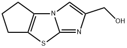 5H-Cyclopent[d]imidazo[2,1-b]thiazole-2-methanol, 6,7-dihydro- 구조식 이미지