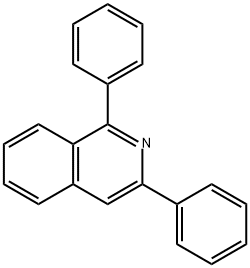 Isoquinoline, 1,3-diphenyl- Structure