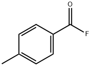 Benzoyl fluoride, 4-methyl- Structure