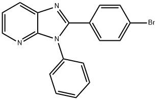 2-(4-Bromophenyl)-3-phenyl-3H-imidazo[4,5-b]pyridine Structure